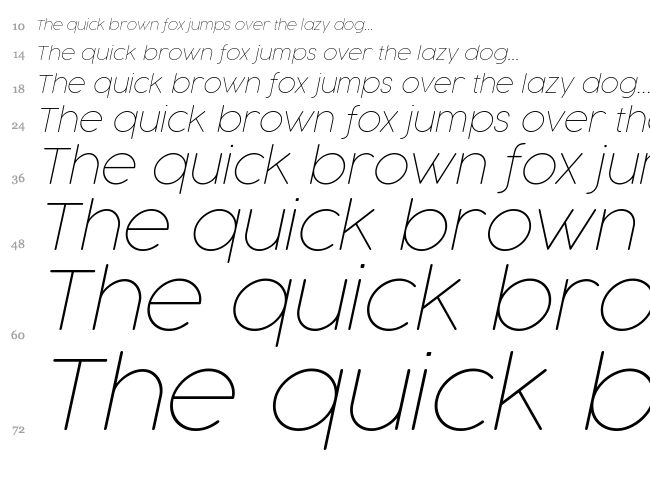 Cocogoose font waterfall